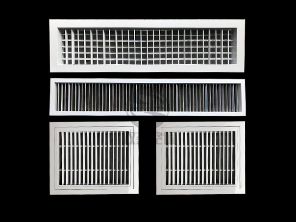 加厚型铝合金百叶风口（可按尺寸定做）